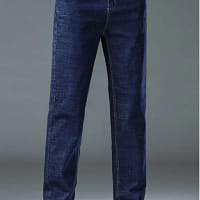 S12262a1f96aa4cc887e9c97bc99fcb26a.webp Business Casual Jeans Men Navy Straight Leg