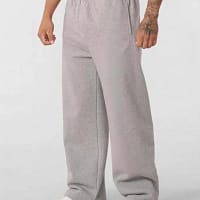 Black Sports Pants Unisex Oversized Casual