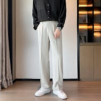 S1cdd6a65f1544e9293944e117a12a35bt.webp Gray Dress Pants Men Wide Leg Casual Suit