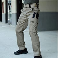 Tactical Cargo Pants Men Waterproof Multi Pocket