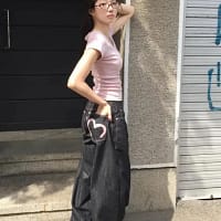 Black Wide Jeans Baggy Women Y2K Style