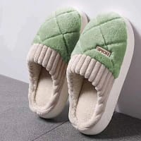 S4a4441a9c3ee4cd6a3492d7fd84e21f6h-2.webp Quilted House Slippers | Plush Winter Slippers - Becon Stores