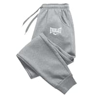 Gray Joggers Men Athletic Sweatpants Unisex