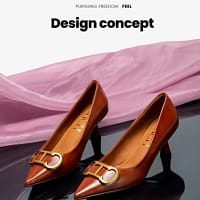 S7cce0b718cfc43698cd4da0ffbabc108G.webp Black Kitten Heel Pumps Gold Buckle Women - Becon Stores