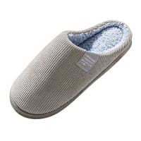 Sa754d7d2dbb14548aa1205354d5458b9W.webp Corduroy House Slippers | Plush Winter Slippers