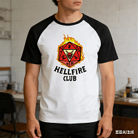 Sb6d7e6d541d84e66987374044625413aK.webp Hellfire Club T-Shirt Men | Devil Graphic Print Tee