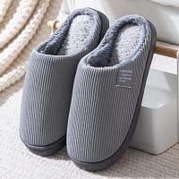 Se39ce015171246868ce08cc191201edaB.webp Corduroy House Slippers | Plush Winter Slippers