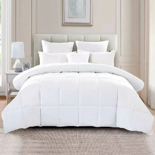 Hotel quality bed sheets 5-star luxury - White Egyptian cotton bedding 400 thread count - All sizes Nigeria