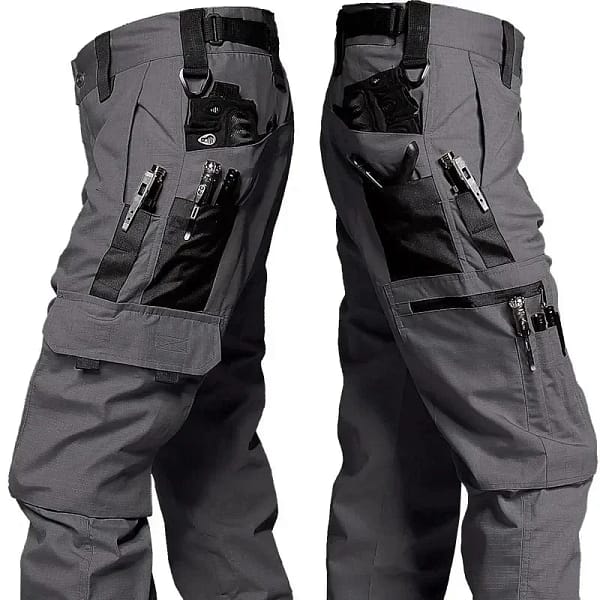 Tactical Cargo Pants Men Waterproof Multi Pocket