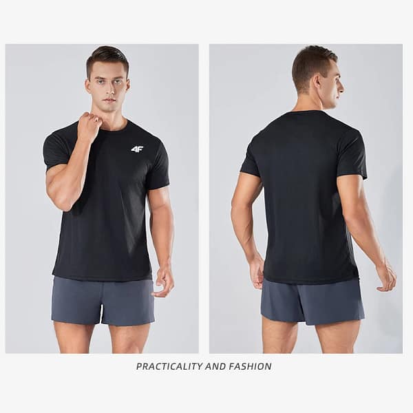 S285117dab51e460c8ade958098d0528b0.webp Men's Quick Dry Athletic Shirt | Breathable Gym Workout Tee