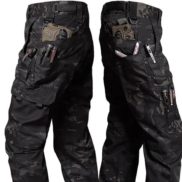 Tactical Cargo Pants Men Waterproof Multi Pocket
