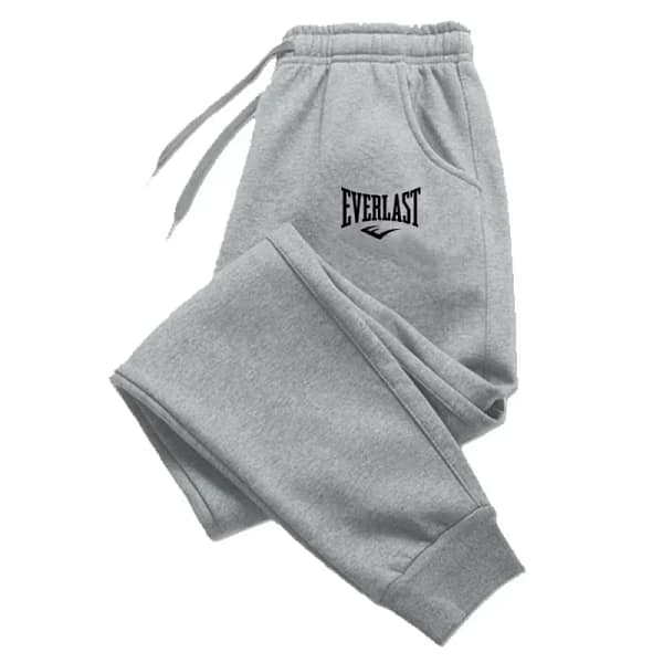 Gray Joggers Men Athletic Sweatpants Unisex