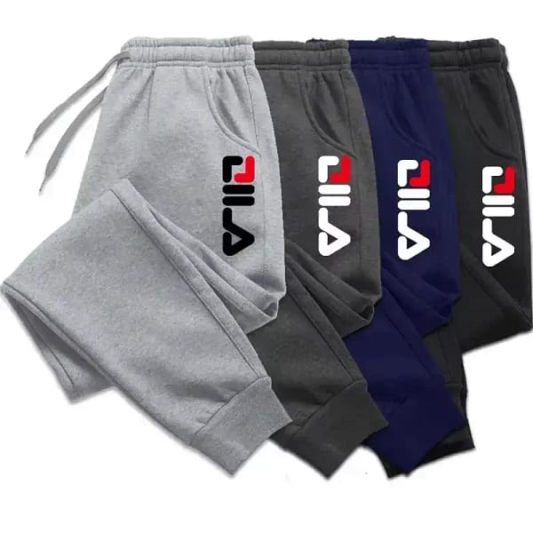 Fila Men's Fleece Joggers Sweatpants | Gym Workout Pants