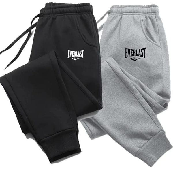 Gray Joggers Men Athletic Sweatpants Unisex