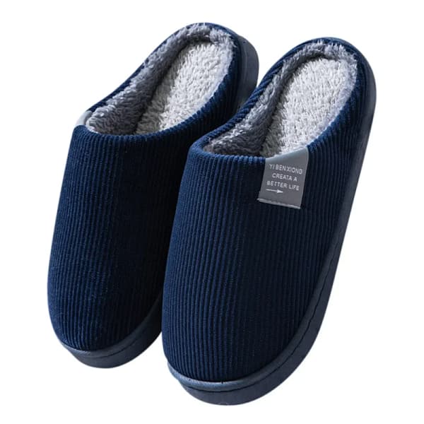 Se79cbaae459a417695f94b818840f073e.webp Corduroy House Slippers | Plush Winter Slippers