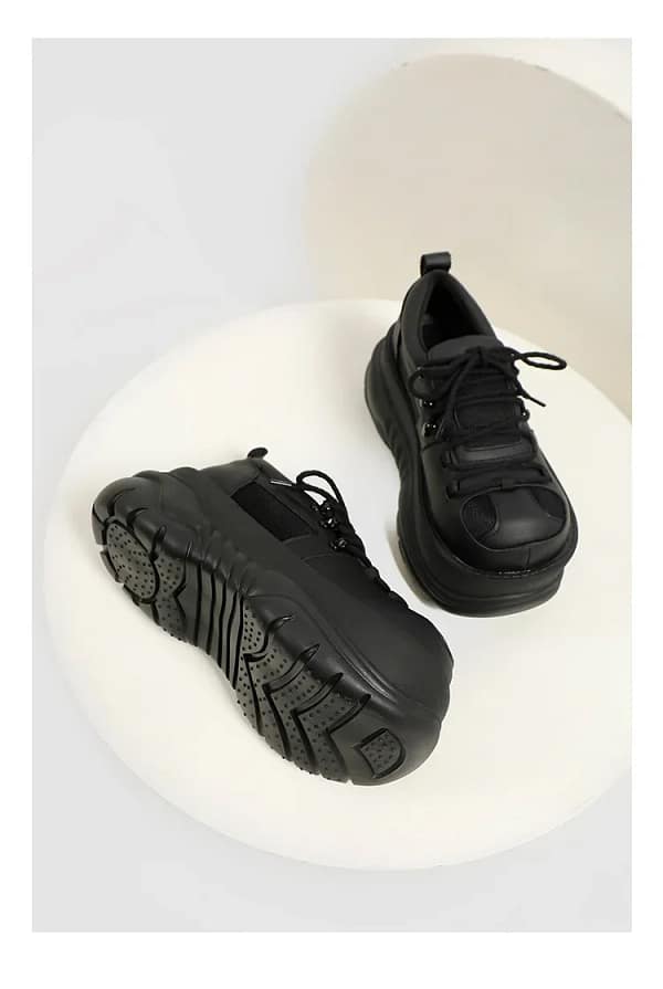 Platform Chunky Sneakers Women | Harajuku Style Shoes